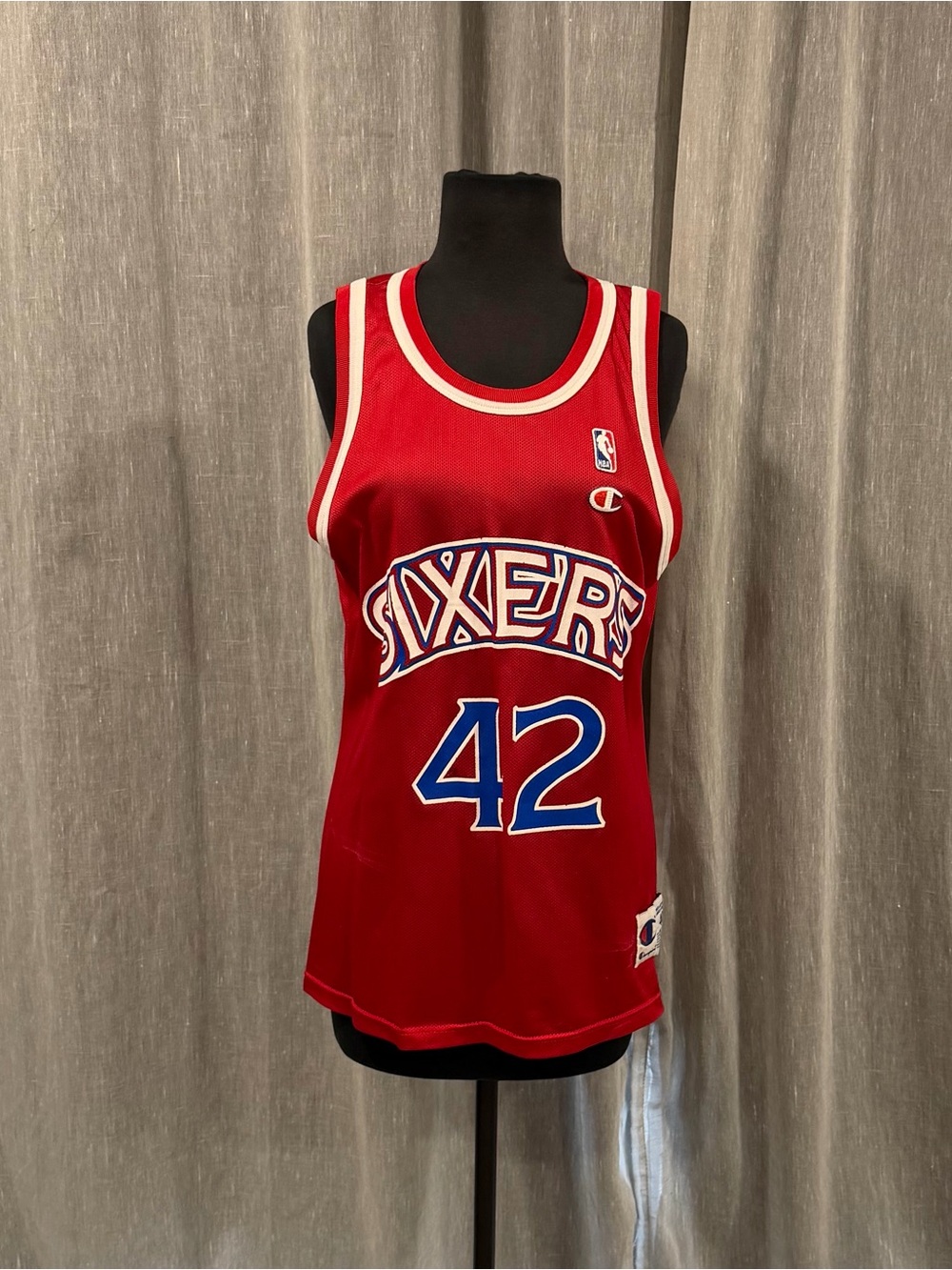 Champion 1995 NBA Philadelphia 76ers Jerry Stackhouse #42 Jersey